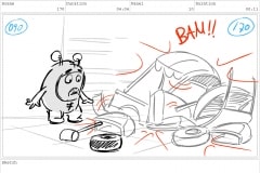 Oddbods Storyboard